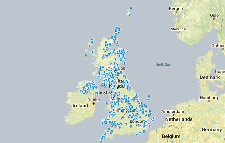 Wind Farm Locations