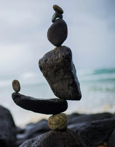 Balancing stones